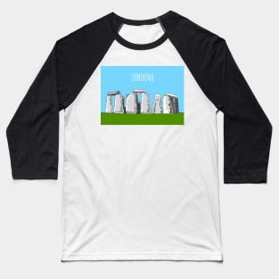 Stonehenge Baseball T-Shirt